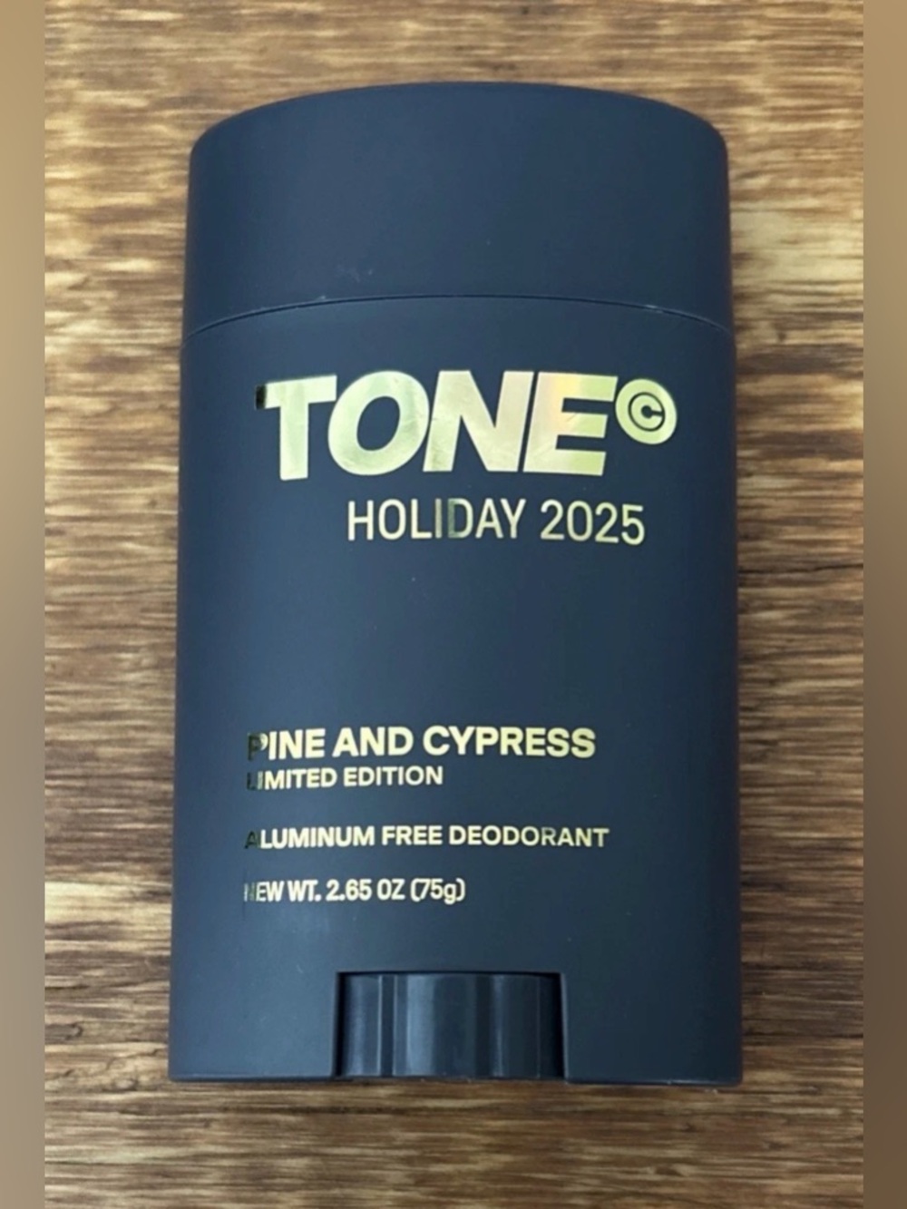 TONE Holiday 2025 Pine and Cypress Aluminum-Free 48-Hour Deodorant Stick 2.65 oz